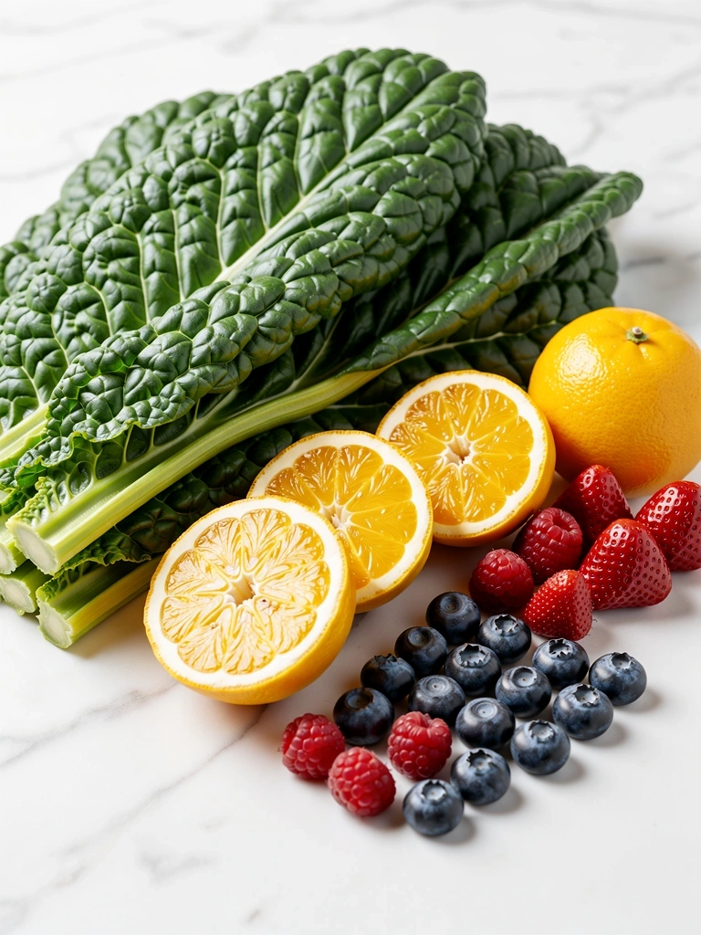 Ingredientes frescos y saludables